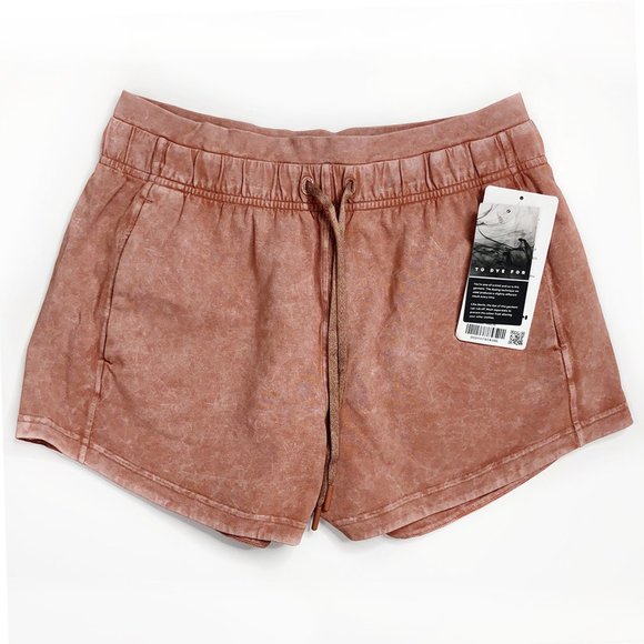 lululemon athletica Pants - Lululemon Inner Glow Short Washed Canyon Rock NWT